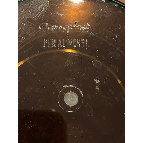 Vintage San Remo Plexiglas Cosmoplast Brown Nesting Containers Canisters Set 3 - Picture 7 of 14